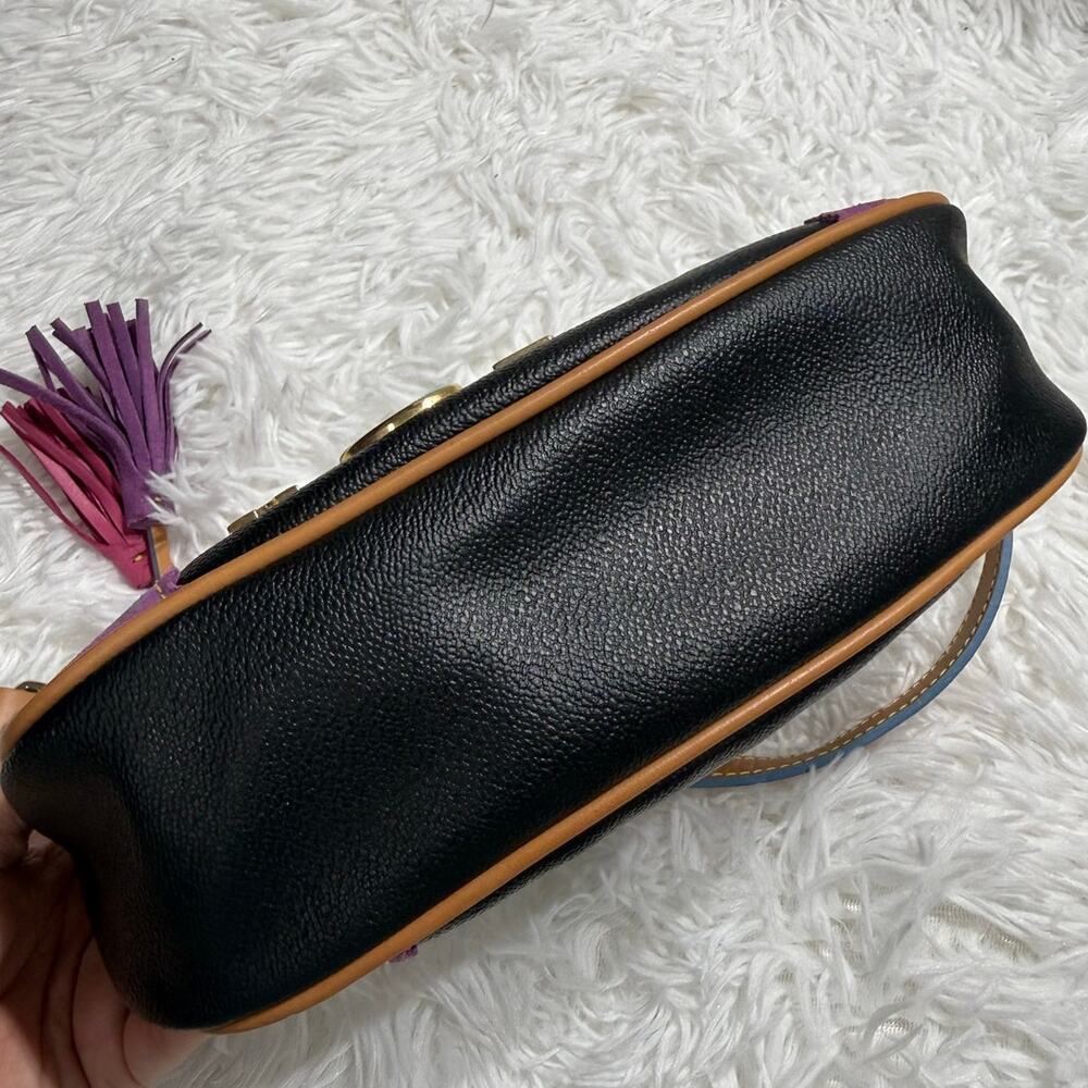 y2k DOONEY & BOURKE Vintage Lindsey Lohan " 1 " Limited Edition Shoulder bag - Picture 3 of 12